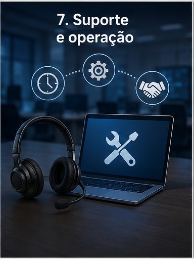 Suporte e operação